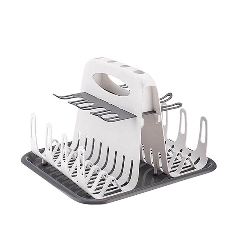 Baby Bottle Drying Rack Portable Cleaning Dryer Storage Rack Multi-Layer Removable with Drain Plate Children Drying Rack