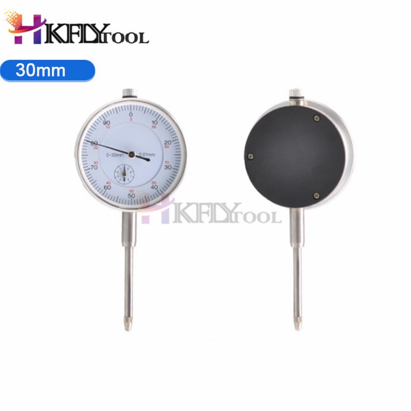 0-10mm 0-25mm 0-30mm 0,01mm Indicador de Dial, medidor, indicador preciso, instrumento de medida, calibrador de dial, micrómetro