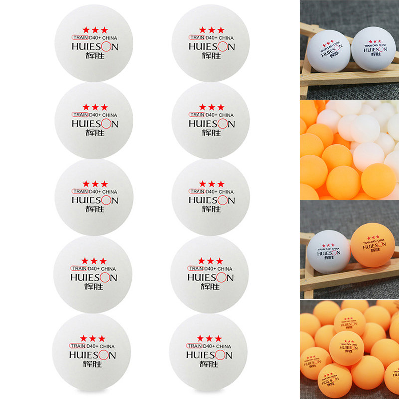 10 stuks PingPong Tafeltennis Ballen Professionele Voor Training Concurrentie Sport Gebruik KH889