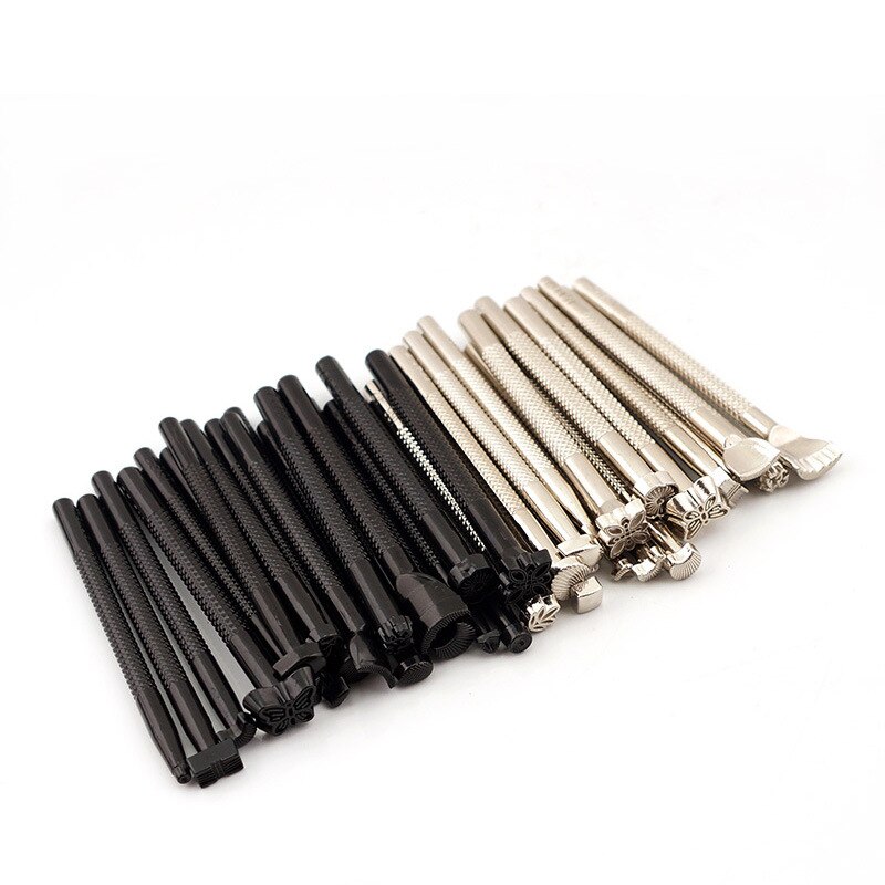 Outil d'impression du cuir, ensemble de sculpture manuelle, couture à la main, accessoires artisanaux multifonctions, de , nouveauté , pièces/ensemble