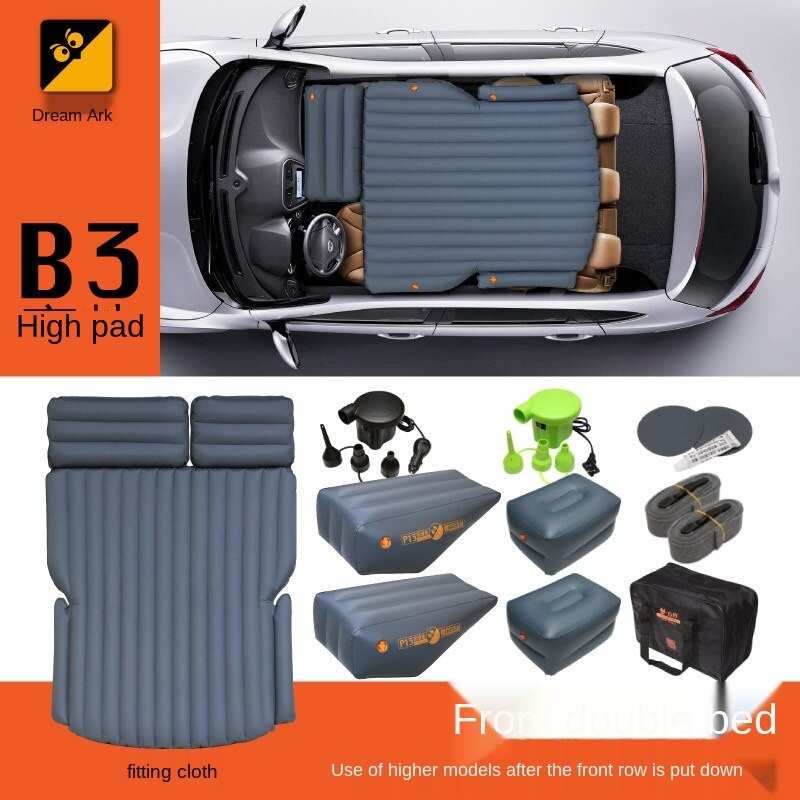SUV car inflatable bed/rear seat car bed/self-driving car supplies