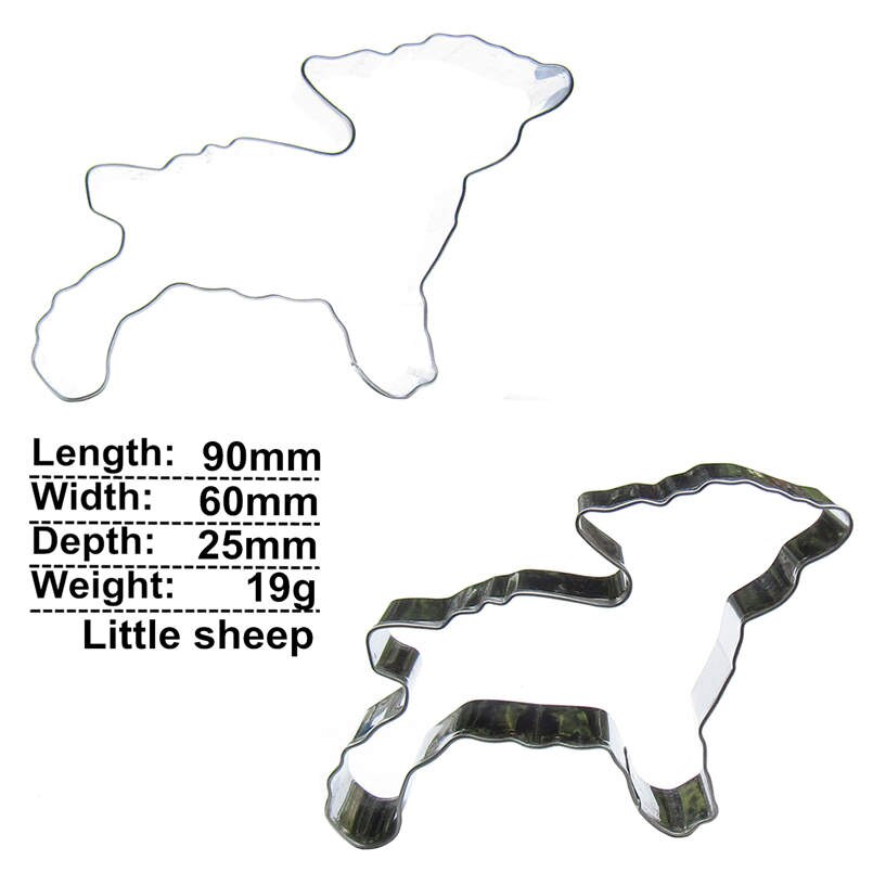 Sheep shark Bat fish turtle violin shell woman Cookie Cutter Biscuit Press Stamp Embosser Sugar Pasty Cake DIY Baking Mould: H617