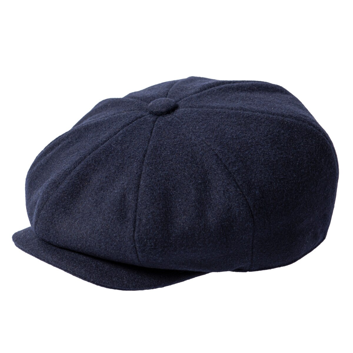 Jangoul Newsboy Caps Men 8 Panel Flat Cap Wool Blend Driving Hat Beret Male Herringbone Baker Boy Ivy Hats: Blue / 6 7/8