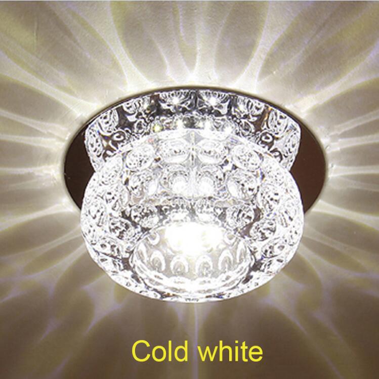 Crystal LED Ceiling Lights Aisle lights corridor Entrance hall lamp Living room lamp lighting LED Ceiling Lights: cold white