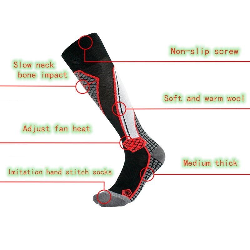 Sokken heren skisokken winter thermische dikke lange skisok buitensporten warm houden fietsen hardlopen wandelen skisokken voor heren