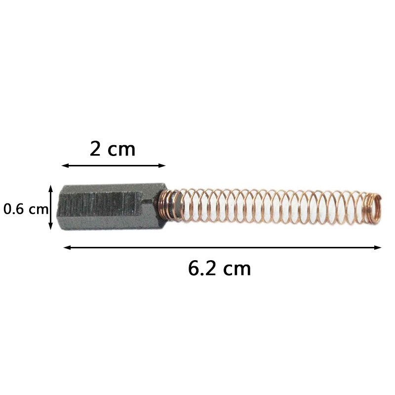 6Pcs KitchenAid Beater Motor Brush Spare Replacement Parts KitchenAid Mixer Accessories For KitchenAid Mixer Carbon Brush