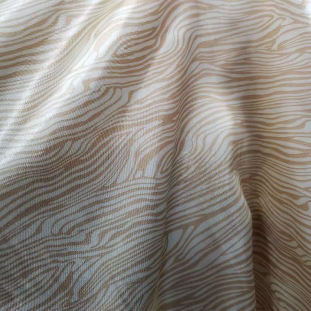 Polyester Zebra Satin Printed Lining Stage Clothing Pattern Dress: 7