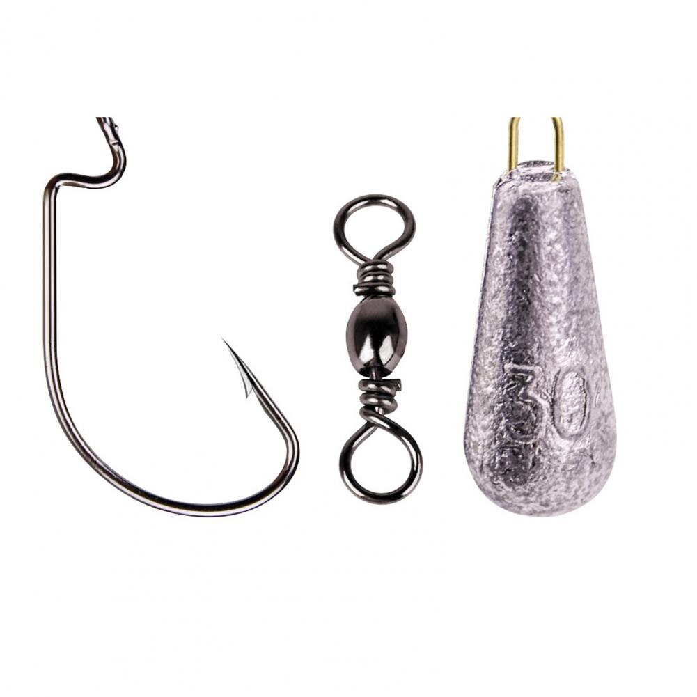 Kit de aparejos de pesca, accesorios de pesca resistentes al óxido, gran capacidad, multifunción, mano de obra fina, para entusiastas de la pesca