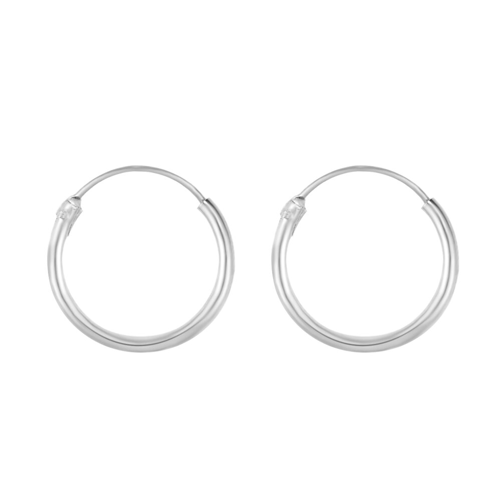 3 Pair/Set Women Girl Simple Round Circle Small Ear Stud Earring Punk Hip-hop Earrings Accessories Jewelry 3 Size