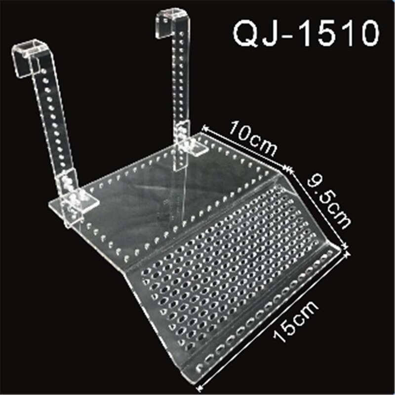 Acrylic tortoise drying platform wall-mounted hooked turtles drying back climbing slopes to avoid floating islands: Default Title