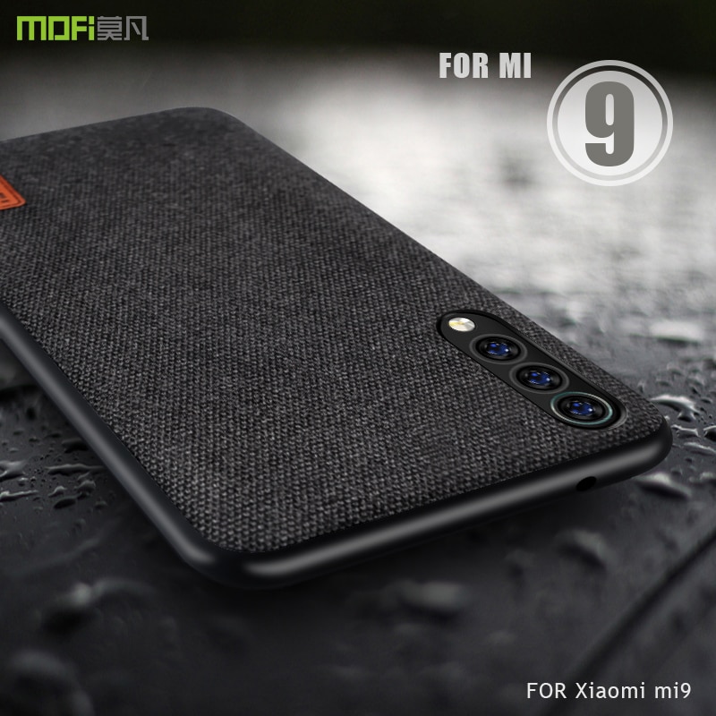 Für xiaomi mi 9 fall abdeckung MOFI Für xiaomi mi 9 explorer Zurück Stoffe Fall für xiaomi mi 9 SE Weiche Volle Abdeckung mi 9 Business Case