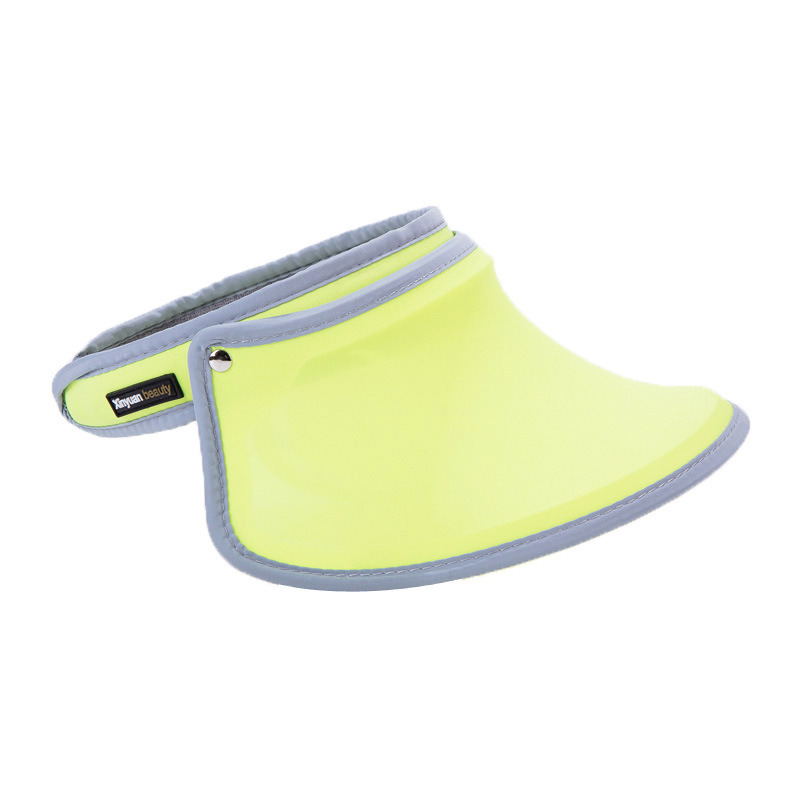 Korean version of the sun visor double layer empty top hat outdoor travel uv protection sun hair hoop sun visor: 1