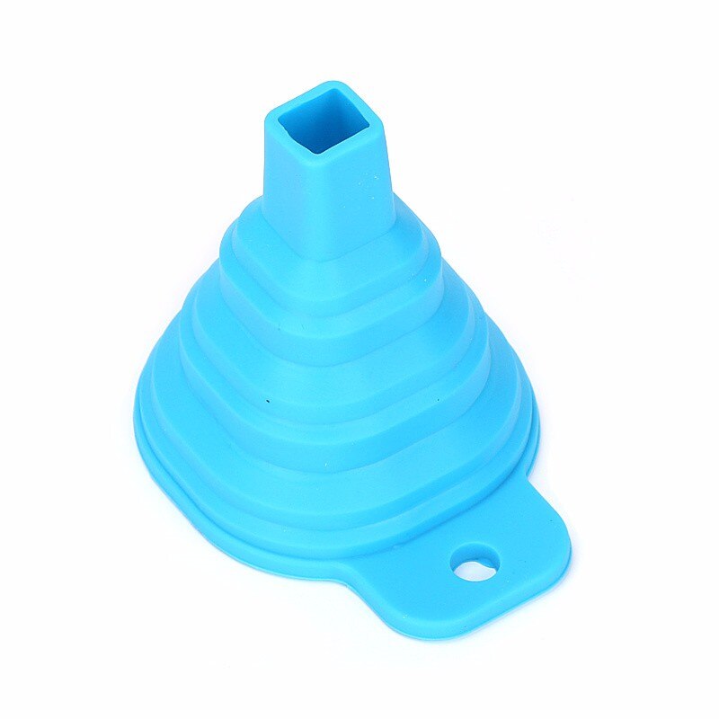 2 uds. De gran , Mini Gel de silicona plegable estilo embudo tolva cocina utensilios de cocina Accesorios F0077