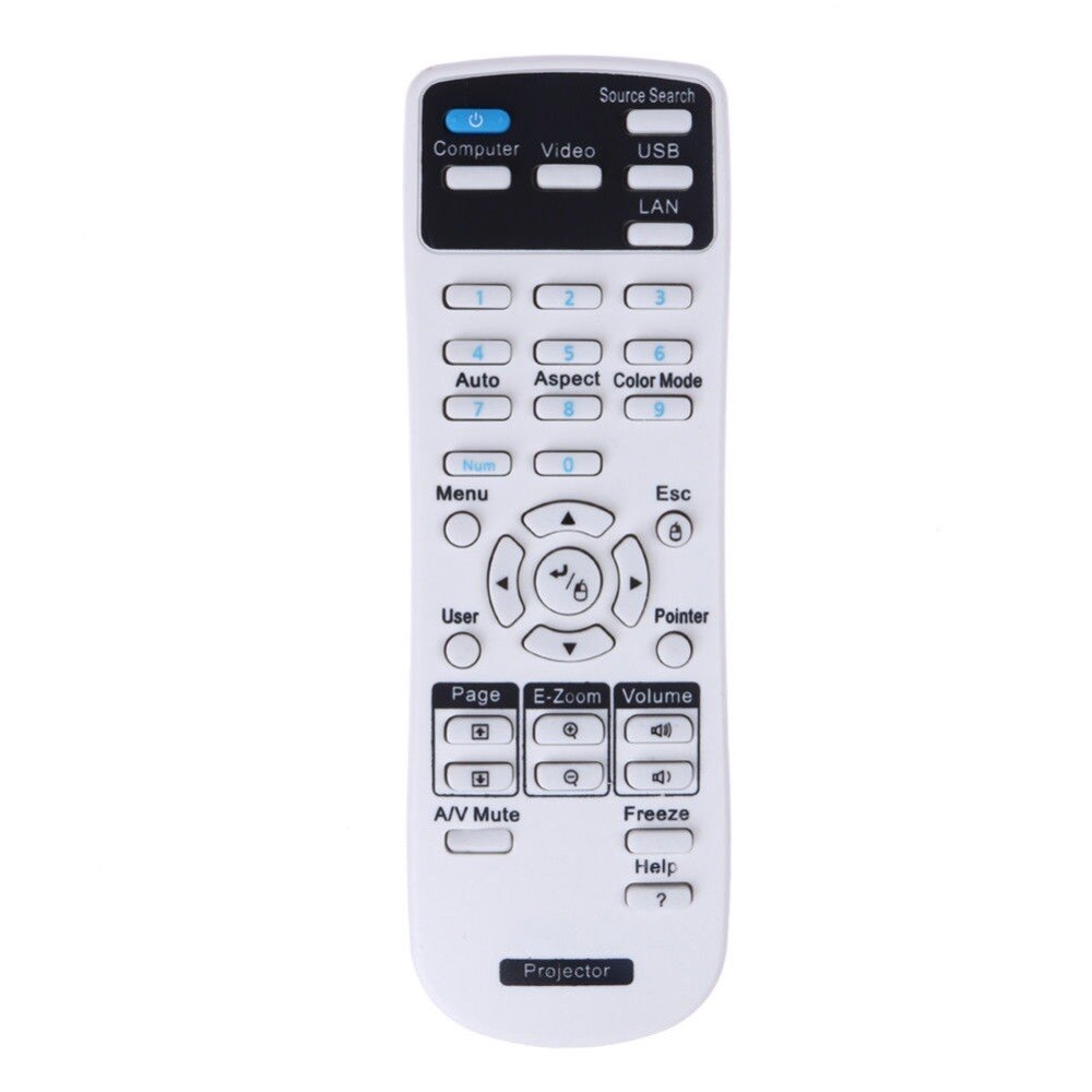 Mando a distancia adecuado para proyector Epson, EB-S18, EB-S4, EB-X24, EB-S31, EB-W3, EB-U32, EB-U04, EB-W04