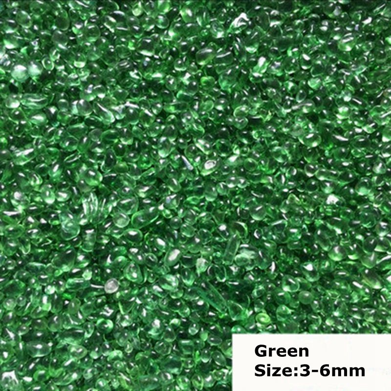 100g Mixed Color DIY Mosaic Glass Mirror Inlay Til... – Grandado