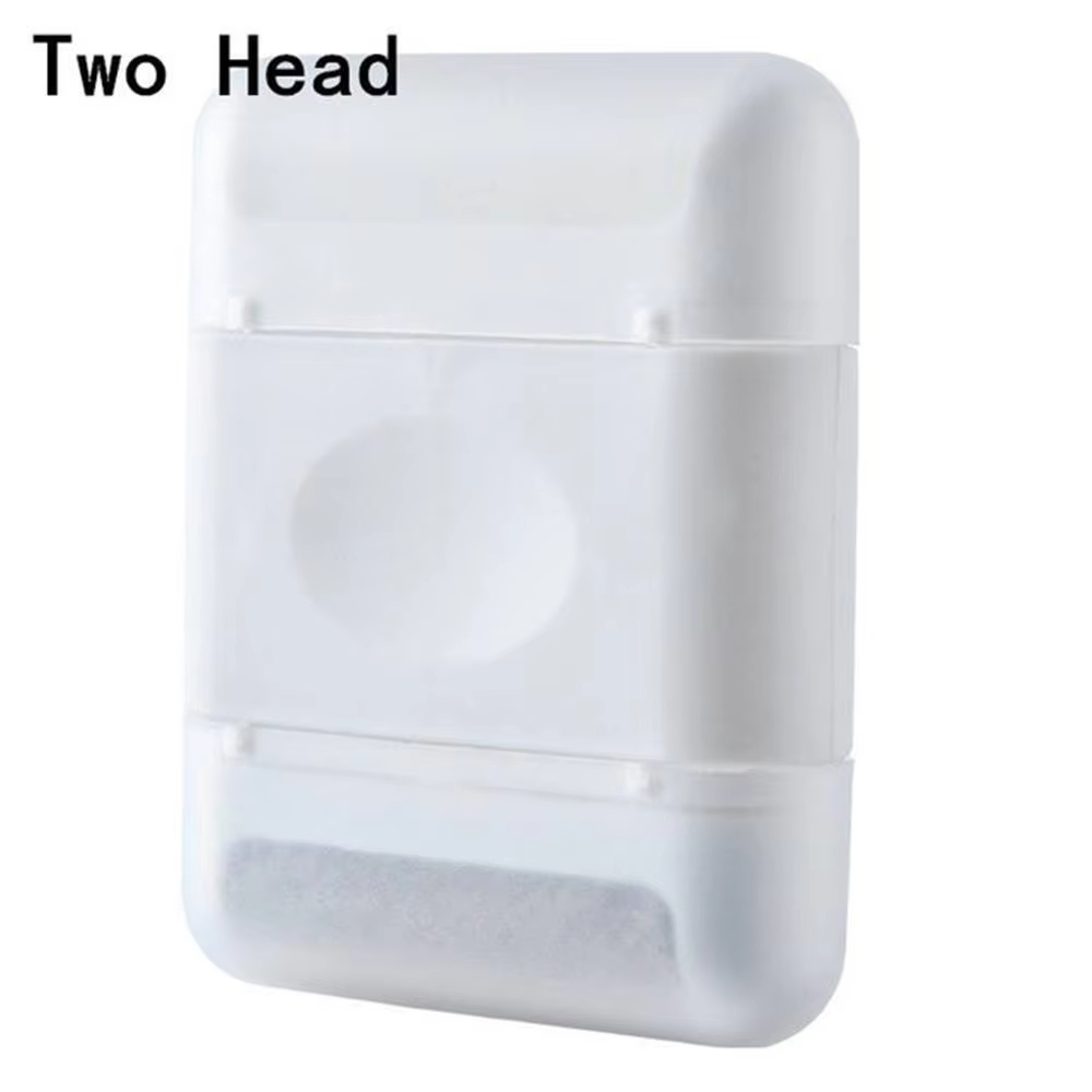 Mini Lint Remover Manual Portable Double-head Hair Ball Removing Brush for Sweater Wool Coat Clothes Brushes Fur Cleaning Tools: green