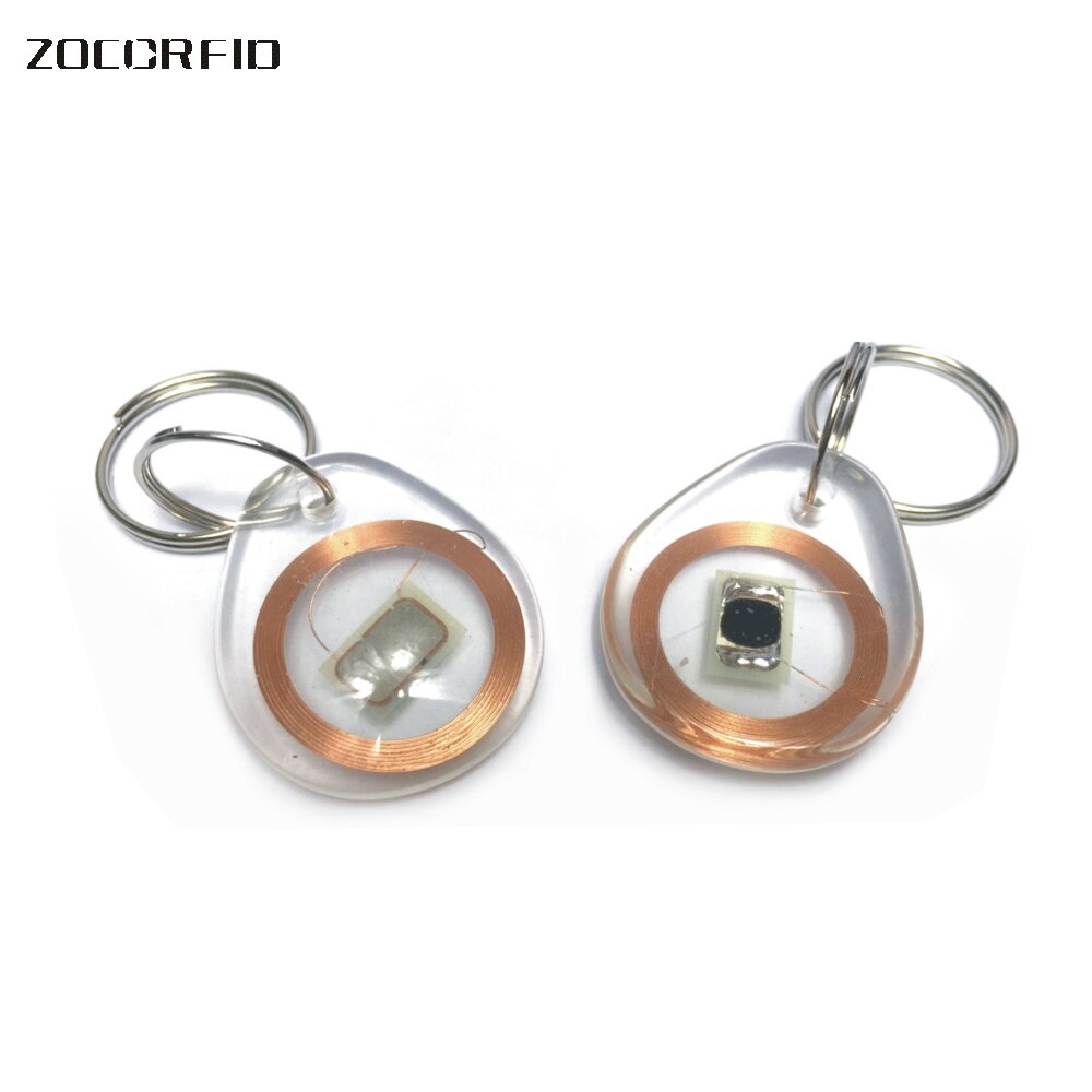 10pcs waterproof 125Khz RFID Proximity ID Card EM4100 Keyfobs,Access Control Card Rfid Tag /crystal
