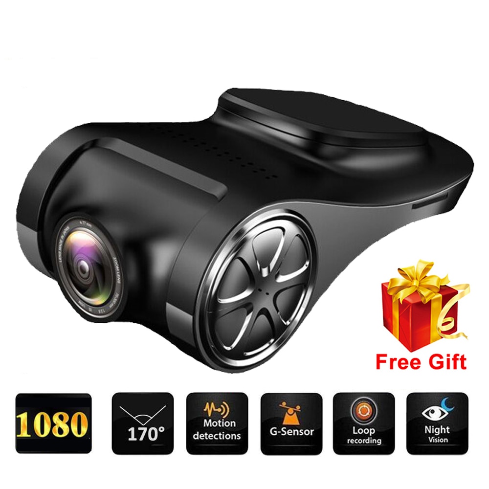 Adas Auto Dvr Dash Camera Usb Dvr Dash Cam Camera 1080P Auto Video Recorder Nachtzicht Parking Monitor Camcorder dashcam