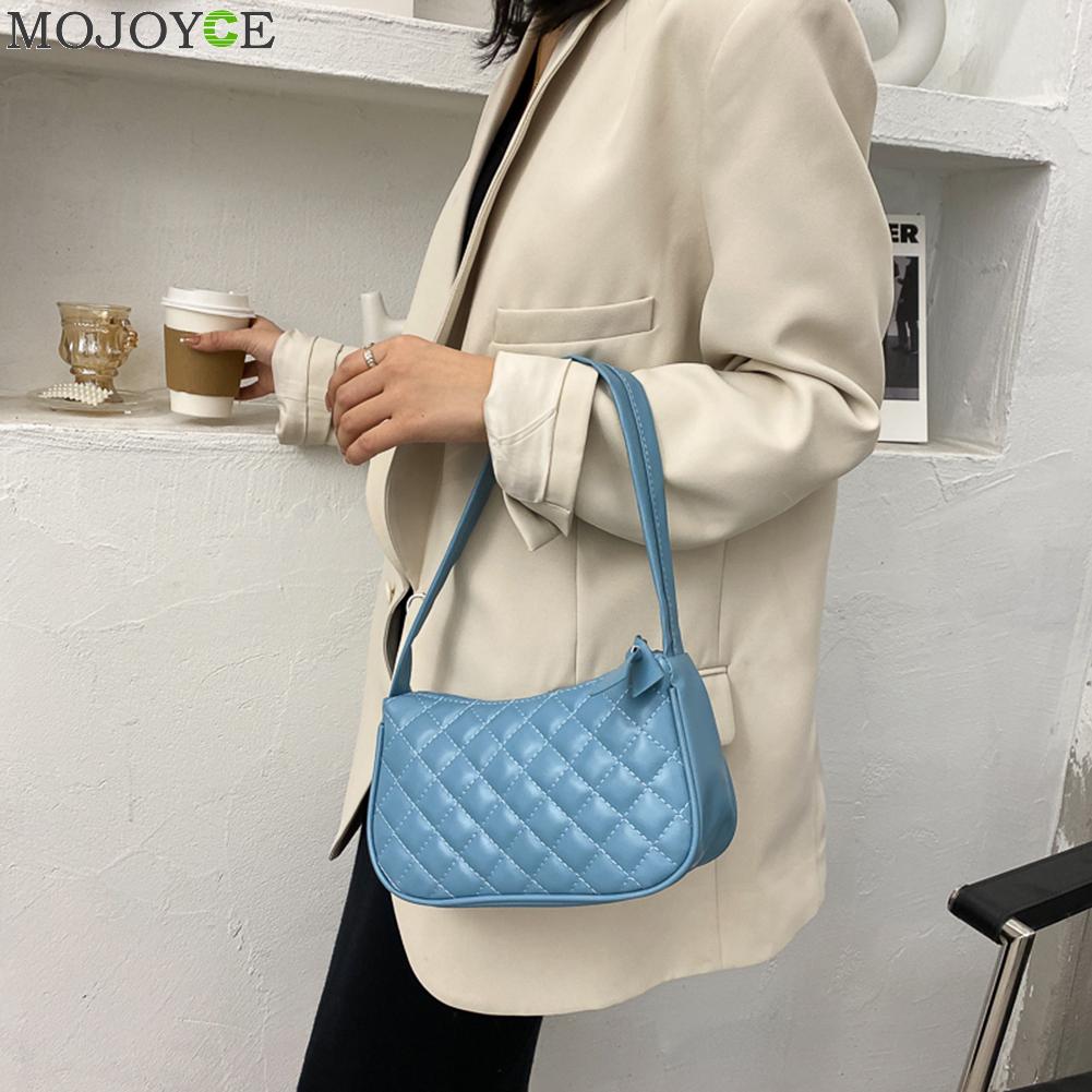 Einfach Umhängetaschen Unterarm Schulter Umhängetasche PU Leder Weiche Taschen Dame Kette Reise Kleine Handtaschen für Frauen