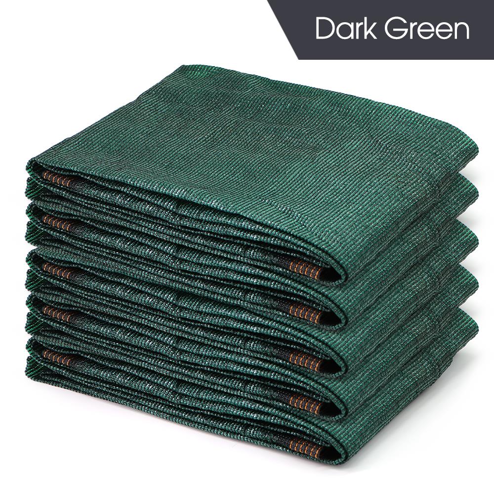 95% Shadeing Heavy Duty Shade Netting Dark Green HDPE Anti-UV Sunshade Net Garden Shadow Mesh for Summer Outdoor Pergola Fence: 3m * 3m