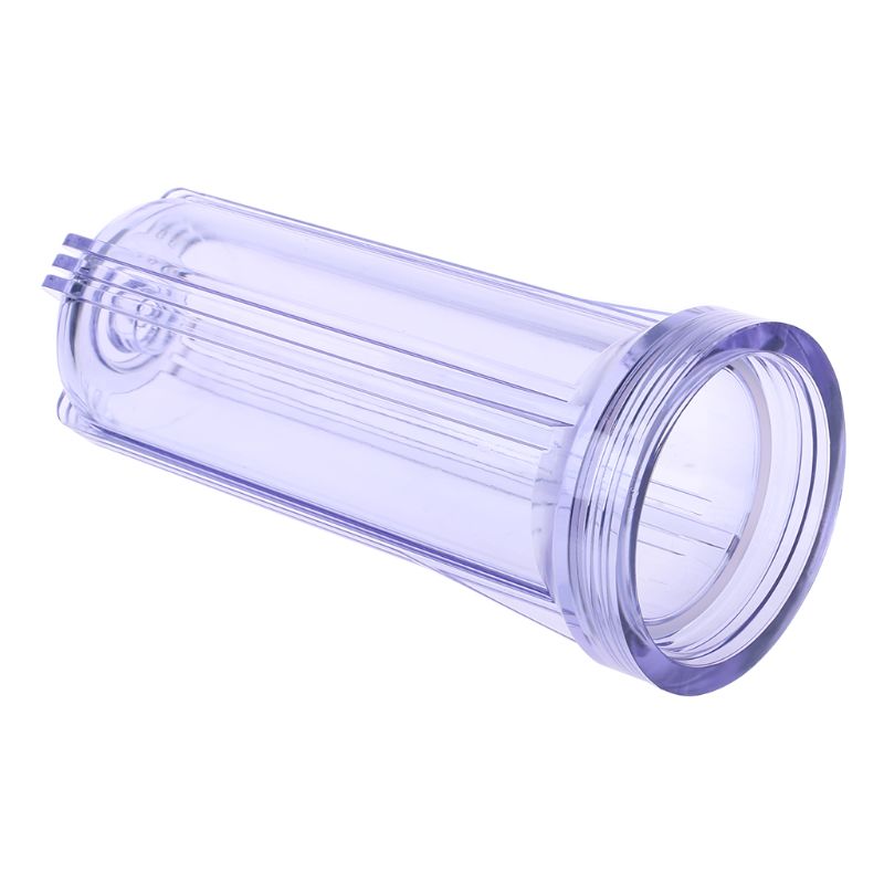 Transparent Water Purifier Filter Bottle 4/2 Point Interface Clear Filtration