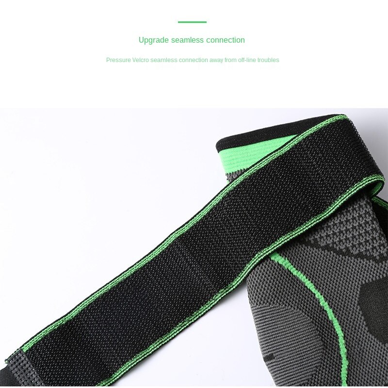 1Pcs Sport Enkelbrace Compressie Strap Mouwen Ondersteuning 3D Weave Elastische Bandage Voet Beschermende Kleding Gym Fitness