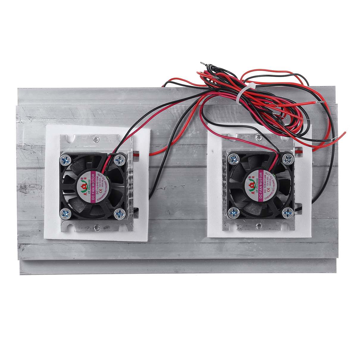 1Pcs Thermoelectric Peltier Refrigeration Cooler DC12V Semiconductor Air Conditioner Dual Fan Cooling System Accessories DIY Kit