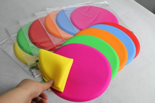 Dog Toy Dog Flying Saucer Pet Training Dog Flying Disk Super Soft 1PC