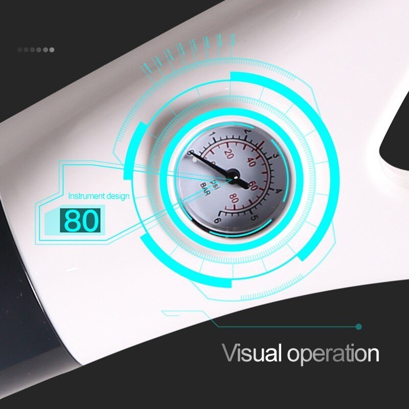 High Pressure Air Drain Blaster Gun Powerful High Pressure Suitable Drain Plunger for Bathroom Toilet Bathtubs Shower