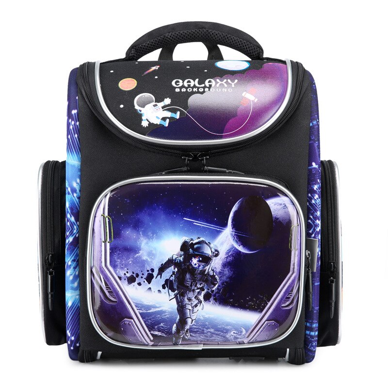 Kids Primary School Backpacks Boys Girls Orthopedic Satchel Children School Bags for Boys Mochila Escolar: Space