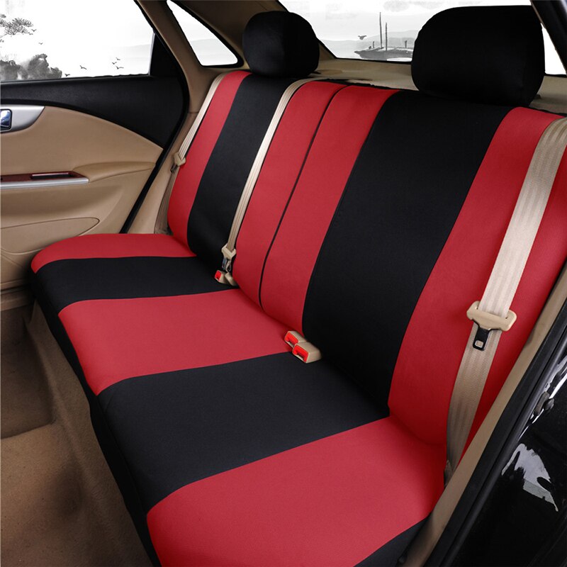 QUEES Car Seat Cover Dragon-shaped Embroidered Seat Protection Cushion Fabric Auto Styling Car Interior Accessories Universal