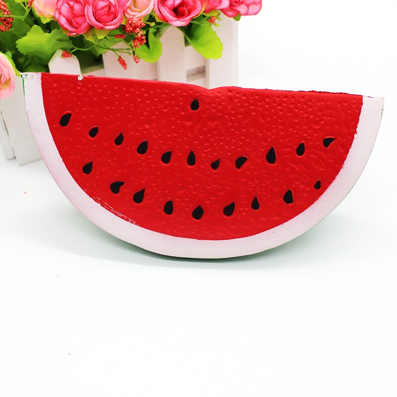 Carino lento Aumento Morbido jumbo Anguria Frutta Profumato Pannello Spremere Giocattolo Decorazione FAI DA TE per Bambini di Età fatica sollievo Giocattolo Divertente Regali: B