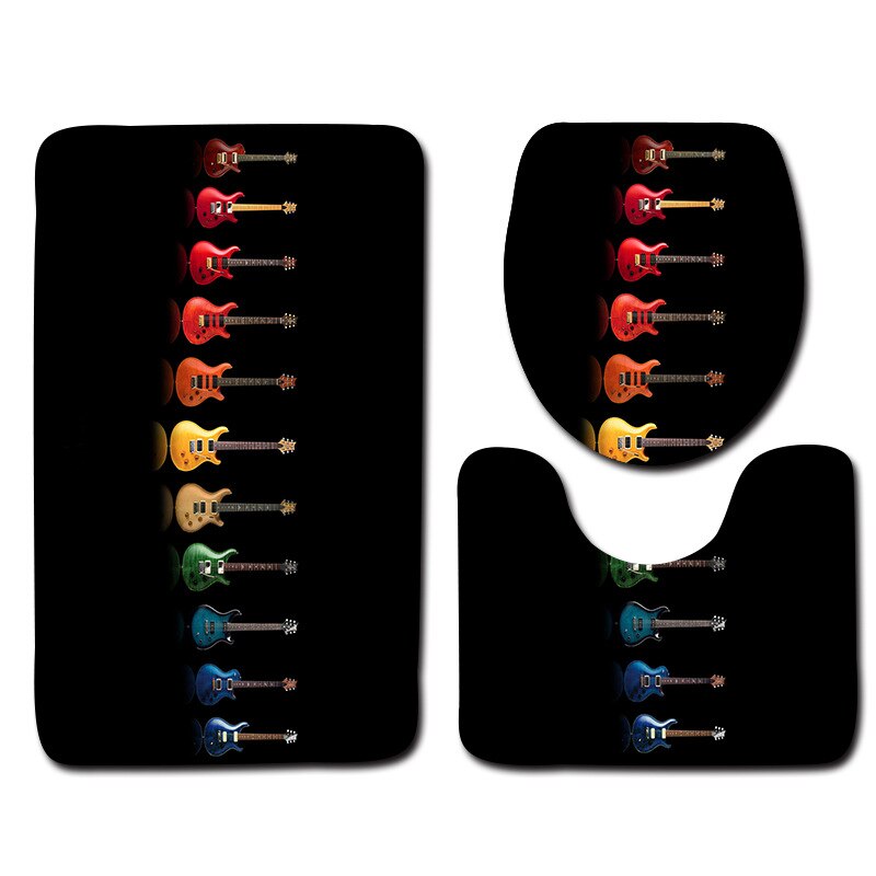 Badmat badmat toilet driedelige set: Jt0008