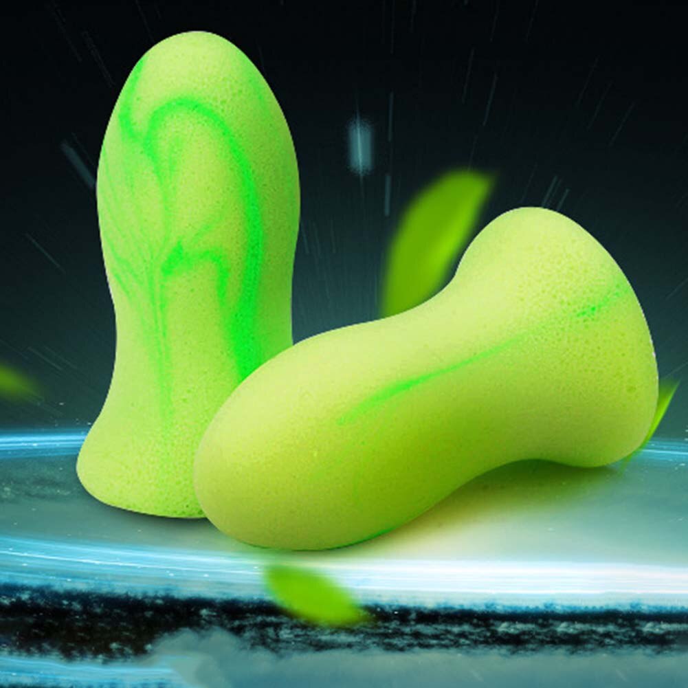 Sleeping Ear Plugs Noise Reduction Sound Insulation Soft Foam Earplugs For Sleep Anti-noise Travel Learn Workplace Sleeping Aid: Default Title