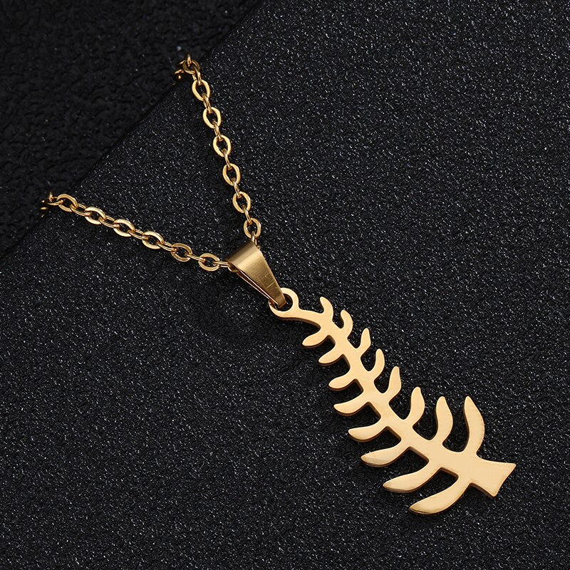 African Traditional Symbol Pendant Necklaces for Stainless Steel Gold/Steel Color Africa Adinkra Gye Nyame Ethnic Jewelry