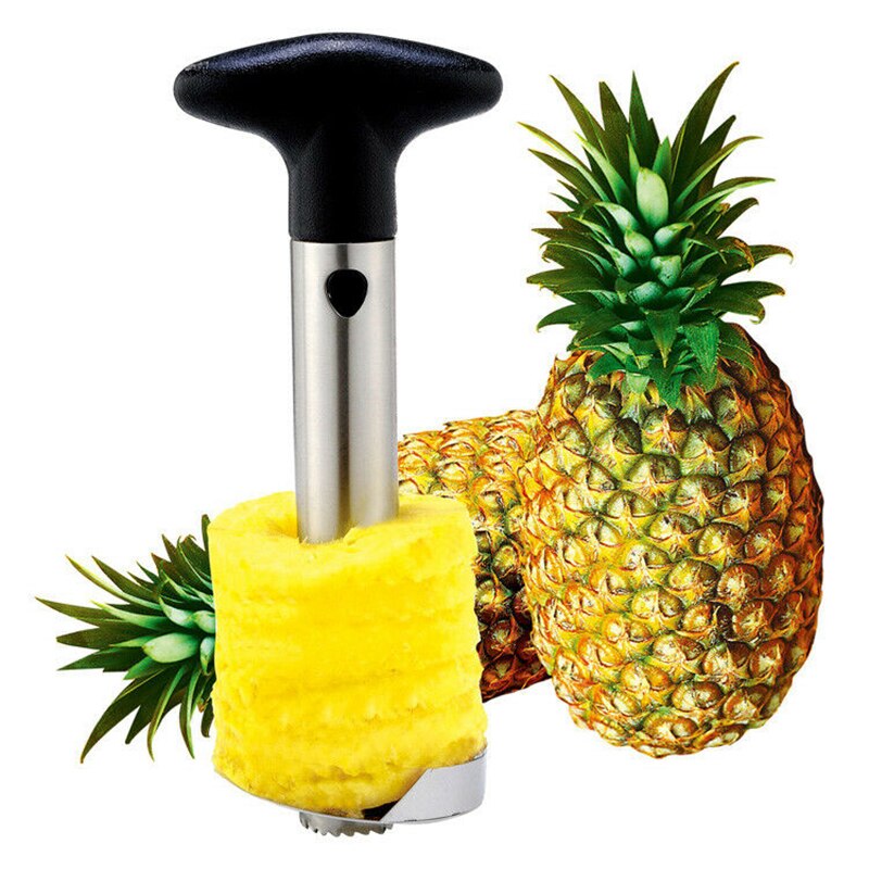 Ananas Peeler Cutter Snoeier Mes Rvs Ananas Corer Snijmachines Ananas Corer Cutter Tool Keuken Fruit Tool