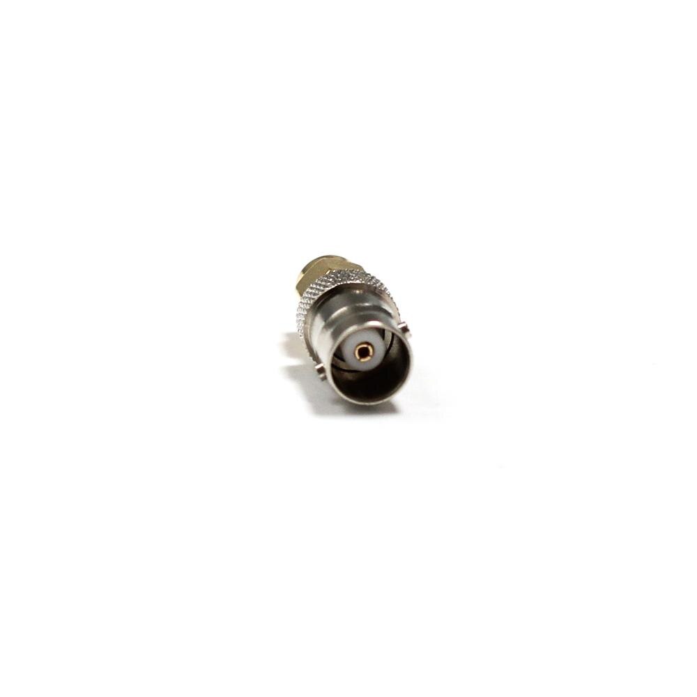 1Pc Bnc Vrouwelijke Jack Naar RP-SMA Male Plug Rf Coax Adapter Converter Straight Verguld