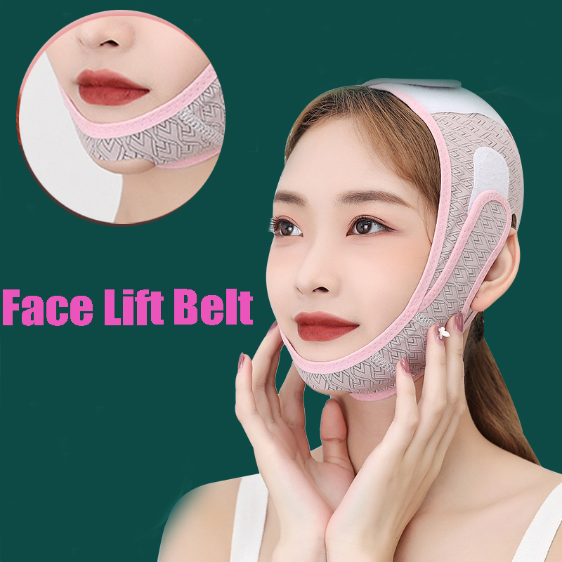 Bande élastique amincissante pour le visage, ligne en V, façonne le menton, les joues, ceinture de levage, sangle faciale Anti-rides, soins du visage, outils amincissants