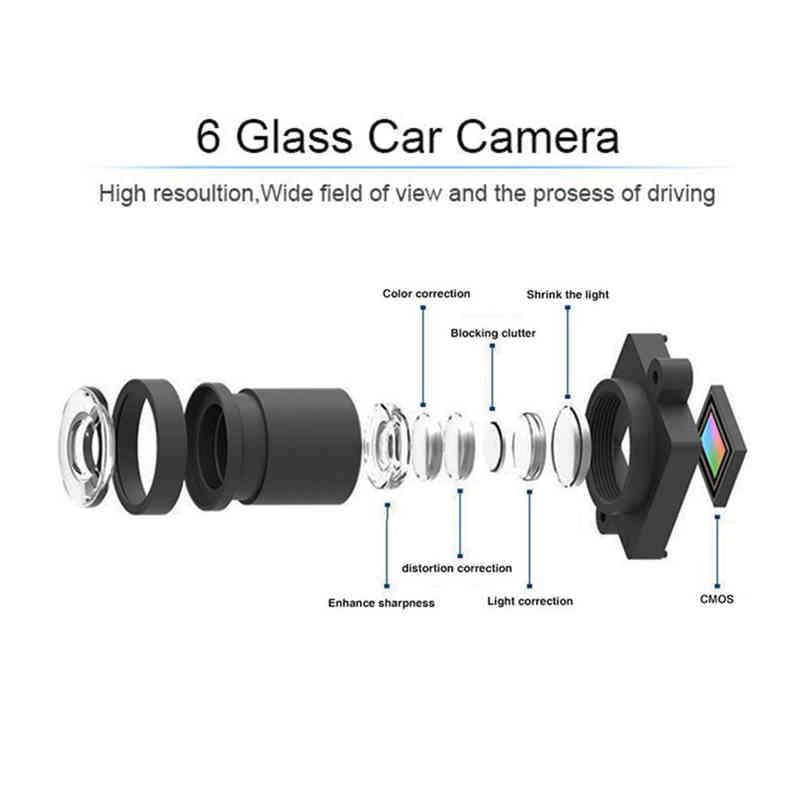 Fuld  hd 1080p bil dvr kamera auto 4.3 tommer bakspejl digital bil kørsel videooptager dobbeltlinser registratorisk videokamera