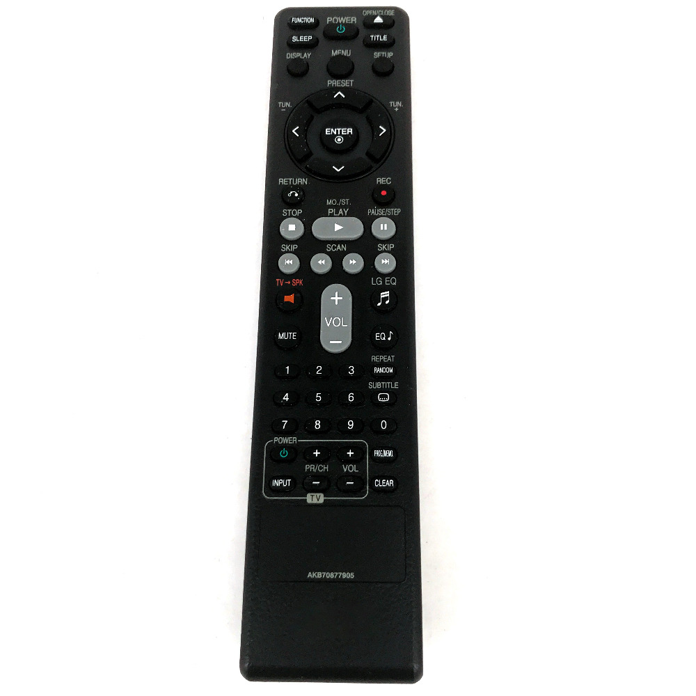 Original Remote control For LG home theater audio AKB70877905