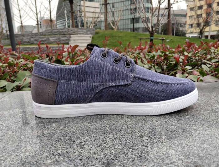 Herre senakers sko afslappet sportssko uden læder herre canvas trend fritidssko snøre afslappet sneakers herre sko jko