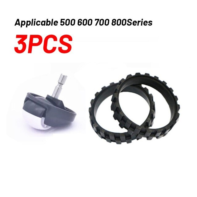 Sweeper Part Main Brush Frame Head Module For IRobot Roomba 500 600 700 Series Main Brush Frame Cleaning Head Module Vacuum: Tire skin wheel