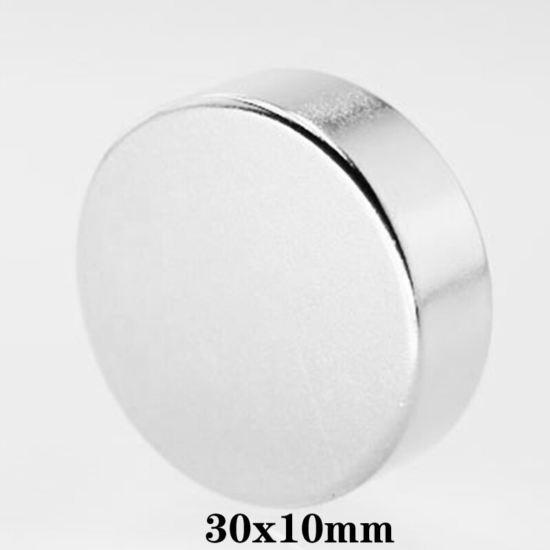 1 ~ 5Pcs 30X10 Mm Circulaire Magneten 30Mm X 10 Mm N35 Dikke Neodymium Magneet Dia 30X10 Mm Permanente Ndfeb Magnetische Magneet 30*10 Mm