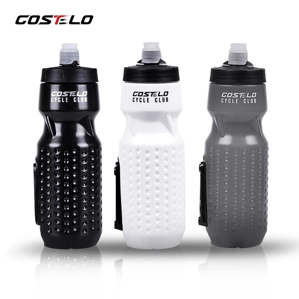 Innovation Costello-botella de agua para bicicleta, recipiente de ajuste magnético, botella de agua deportiva, frascos de vidrio de 710 Ml
