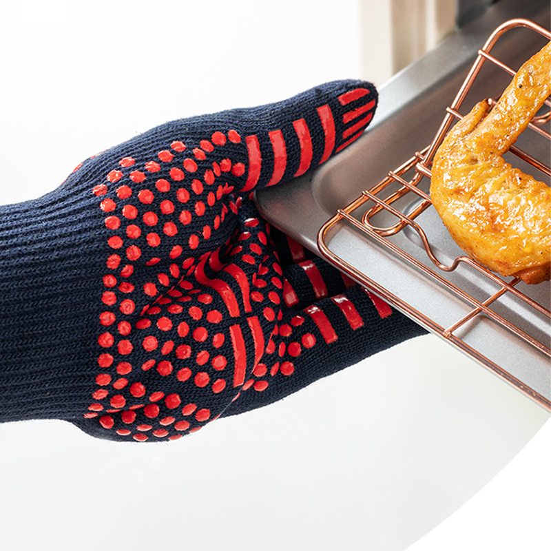 Gants multifonctions pour four à micro-ondes, maniques à poignée pour barbecue, résistant à la chaleur, ignifuge, pour la cuisson, outil de cuisine