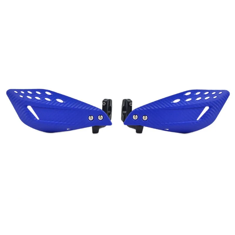 Motocross stuur handguard beschermer met 22 mm handbeschermers bescherming voor motorfiets dirt pit bike ATV quads enduro: Blauw