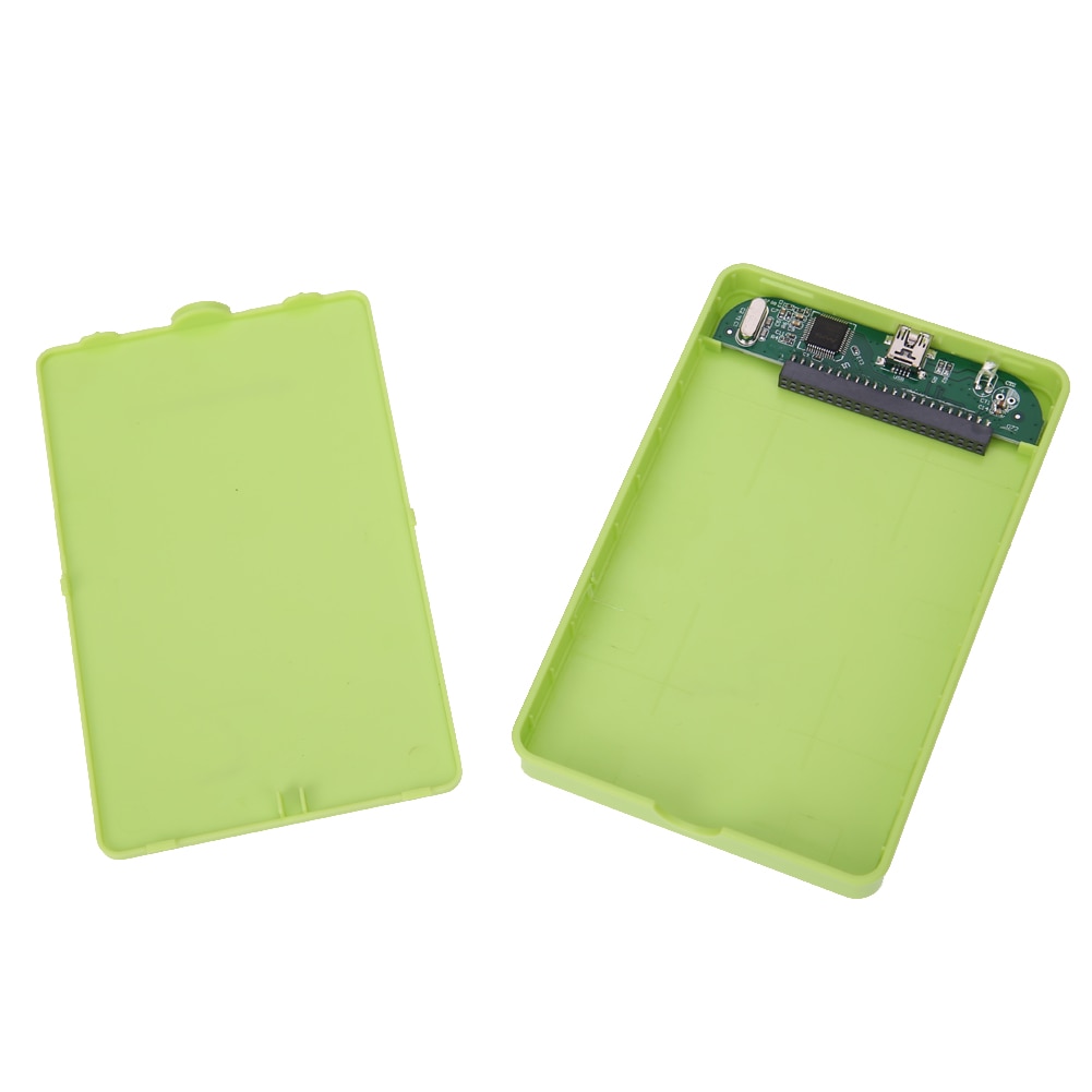 USB 2.0 2.5 Inch IDE HD Hard Disk Drive HDD External Case Enclosure Box up 500GB For Mac OS Notebook Laptop PC