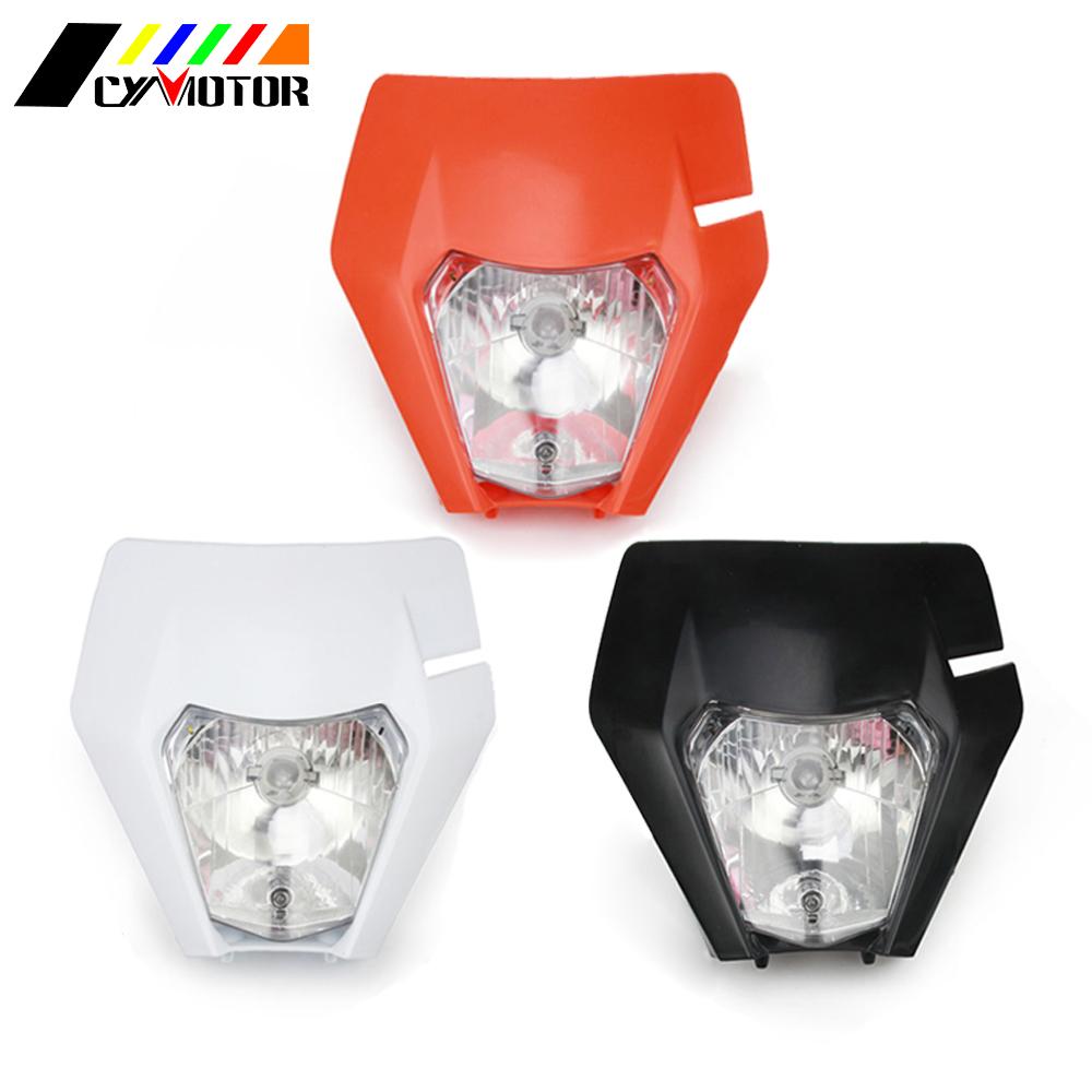 Faros delanteros para motocicleta, lámpara para KTM EXC SX SXS EXCF XCW 65 125 150 200 250 300 350 450 500 525