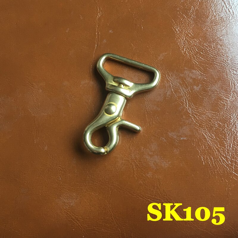 (SK105) 2 pc Massivem Durcheinander Frühjahr schnappen Haken schwenken Haken Schlüssel Ring Kette Hardware- Japan-Typ-5