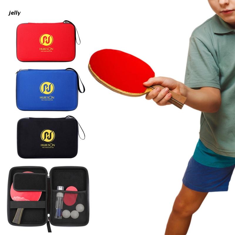 448C Table Tennis Racket Case, Zipper Enclosure Racket Table Tennis Racket Hard Case